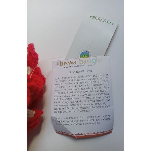 Bitswa Bangla Handmade‎ Jute Doll - Picture 3 of 4